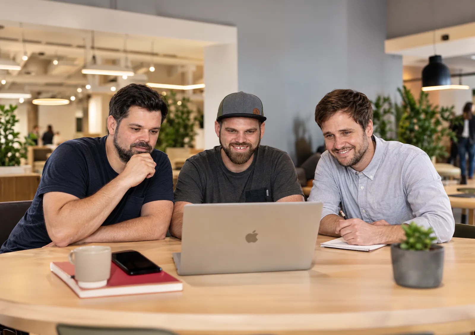 Das payactive Team im Founder Office