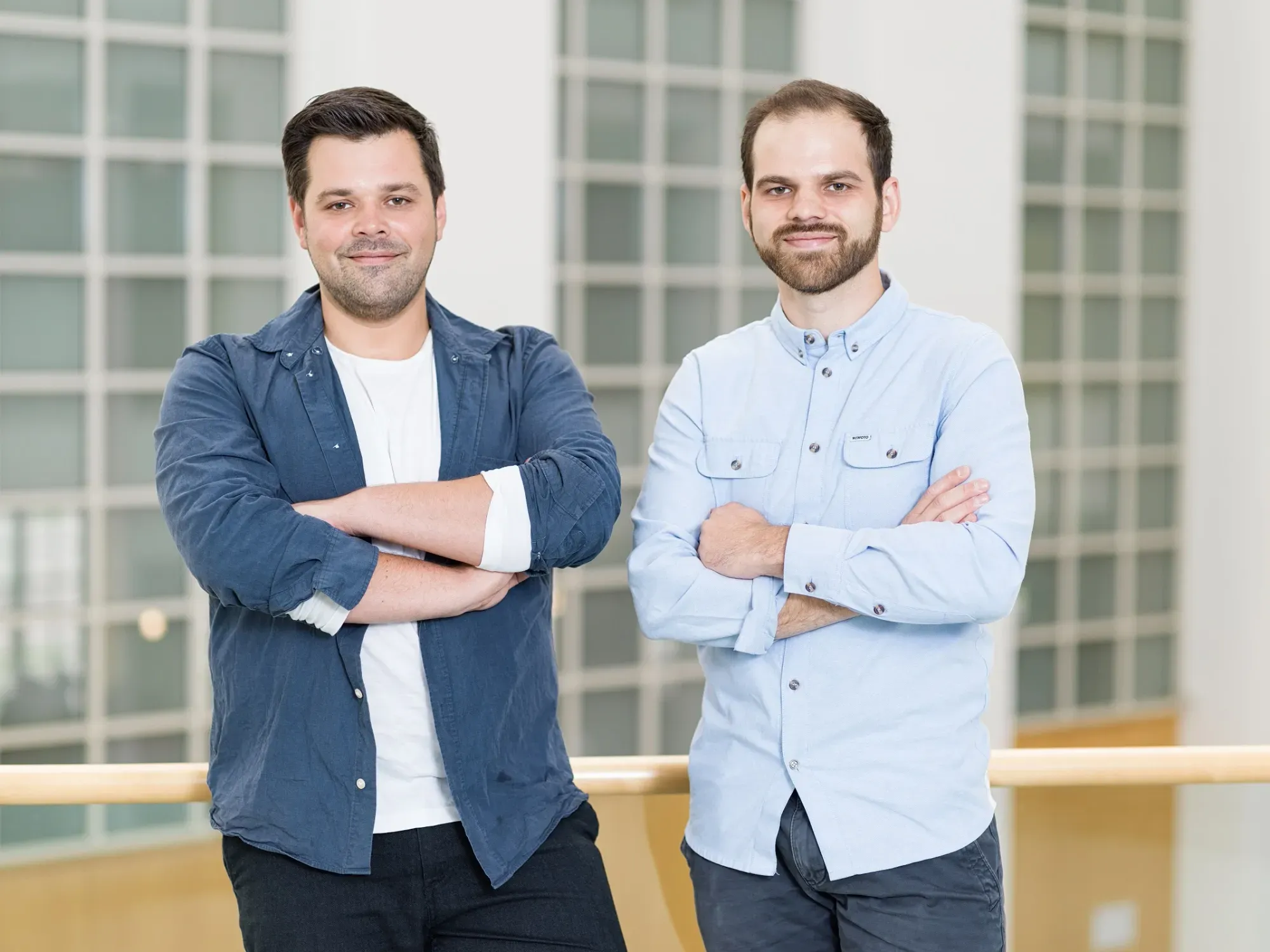 Mathias Born und Manuel Born in der Impact Factory